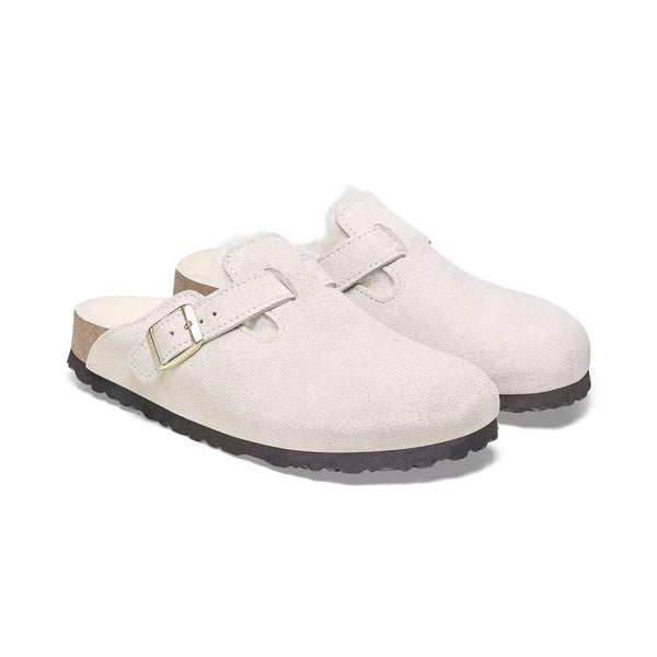 BOSTON VL SHEARLING Suede Leather