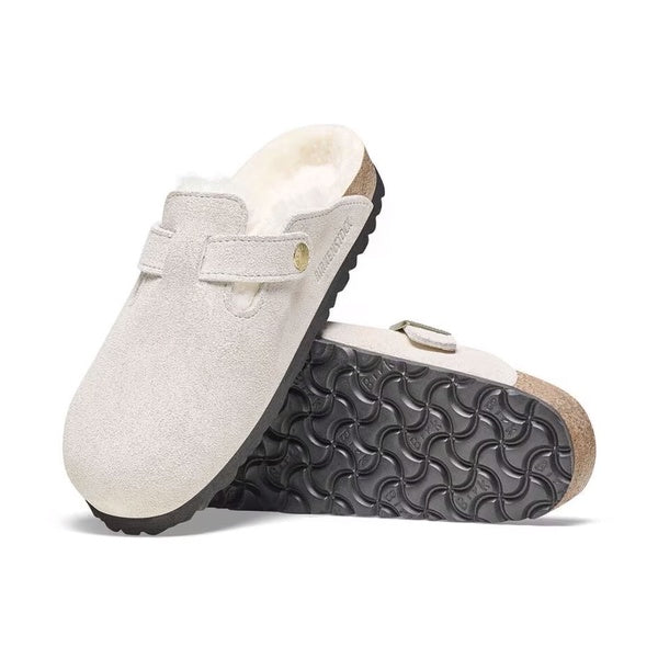 BOSTON VL SHEARLING Suede Leather