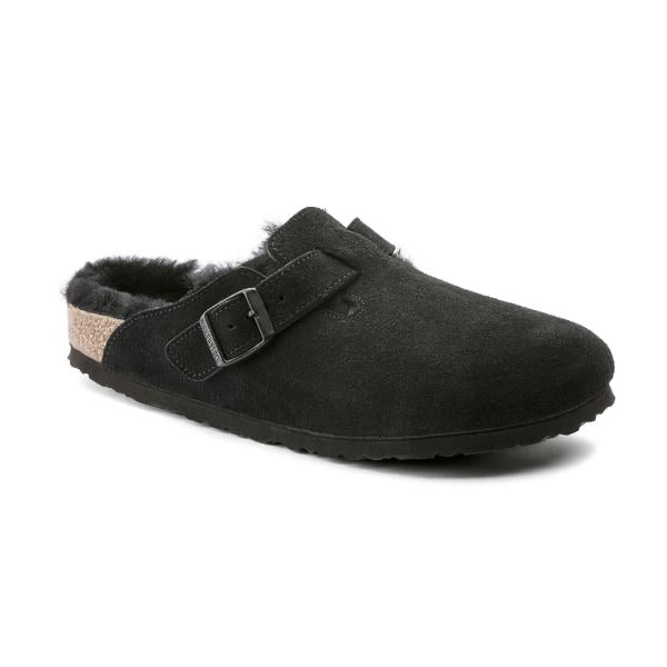BOSTON VL SHEARLING Suede Leather Siyah